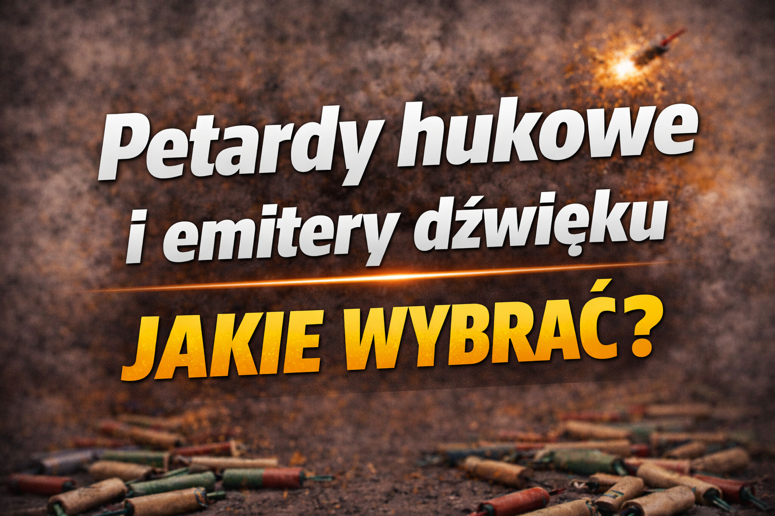 Knallkörper und Schallgeber - welche sind geeignet und worauf ist zu achten?