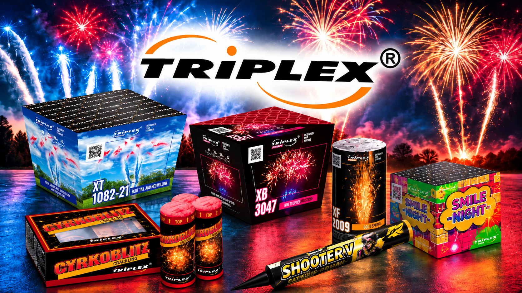 Triplex – fajerwerki, historia marki i najciekawsze produkty. Przewodnik PiroHiT