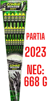 2023 RS21Z Zombie Invasion Rocket Raketenset 5/1 F3 NEC: 668 g