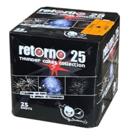 Retorno 25S DB21 F2 - Feuerwerksbatterie mit 25 Schuss