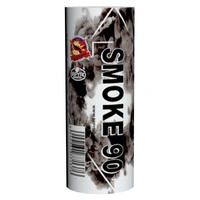 CLE7037BL Smoke 90 Kerze groß schwarz 1 Stück