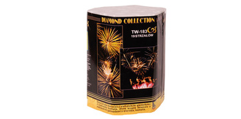 TW183 Diamond Collection Tomaszek Firework Cake – 19 Shots