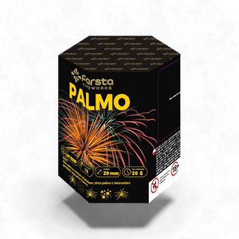 Palmo Farsta Fireworks – compact 19-shot 20 mm firework cake