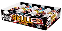 Skull single shot titanium salute 6 pcs F2 CLE5008 72/6 F2