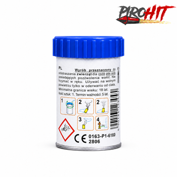 MA0510-BLUE Blue Smoke Canister by Maxsem – 55 mm, Approx. 60 Seconds, P1