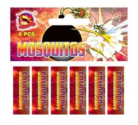 CLE3540PH Mosquitos laserballs spinning tops 6pcs 4/24