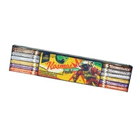 Kosmos Średni IR15-MIX – firework rockets 12 pcs 6 effects F2 Iskra Line 5901122929420