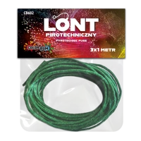 Pyrotechnic fuse 3x1m 2mm CB602 P1 100/1