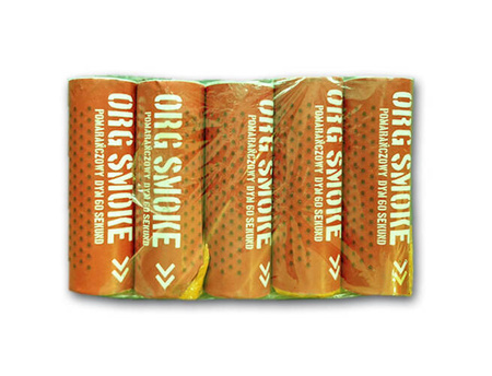 Orange Smoke Candle CS1807F T1 30/5