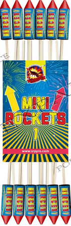 Mini Rockets 18,5mm  CLE2602  F2  24/12