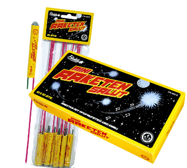 Mini-Raketen Salut FR-W8-S F2 10/10/10