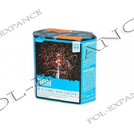 Vuurwerkbatterij Sakura 13 Schoten 30 mm F2 AC30-13-38 Argento Feuerwerke