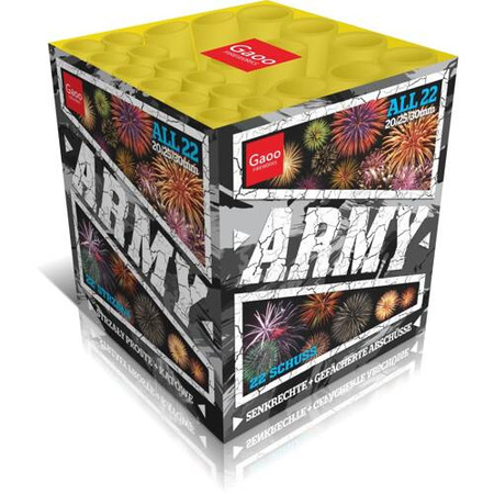 Cake Army 22s ALL22-01 22shots F2 Gaoo Fireworks