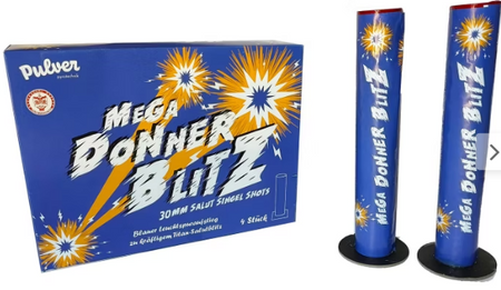 Mega Donner Blitz Single Shot 30mm F2 Pulver