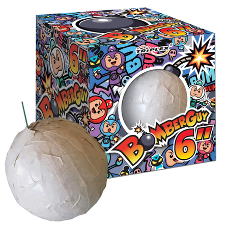 Bomber Guy 6" TXP448 F3 18/1 firecracker battery