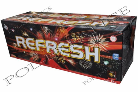 Compound vuurwerk Refresh 75 Schoten 50 mm F3 C755R/C Klasek