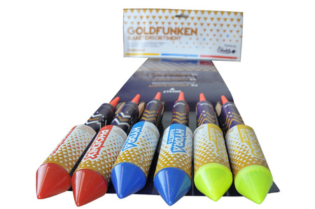 Goldfunken Raketensortiment FR20-GOLD F2 16/6