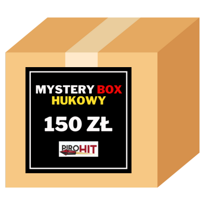 MysteryBOX HUKOWY + 10% GRATIS (waarde: PLN 165)