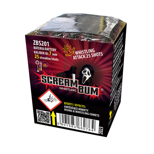 Scream Bum Whistling Attack 25s ZBS201 F2 120/1 | Launchers