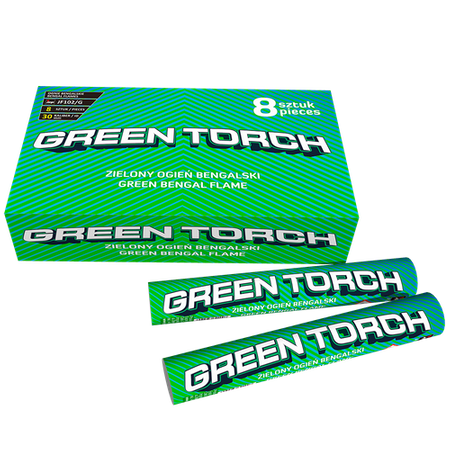 Flary Green Torch JF102/G 12/8 F1