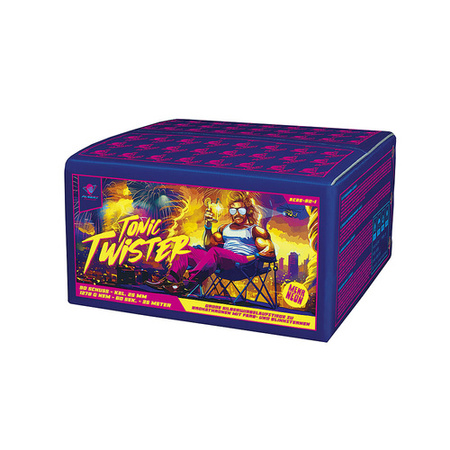 Batterie Tonic Twister AC25-90-1 90Schuss 25mm F2 Albert Feuerwerk