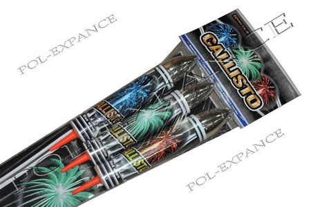 Callisto Rakieta 3szt F2 MAGICTIME 007