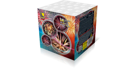 TW717 Tomaszek 36 Shots 1.2" - 30 mm F3 Firework Cake