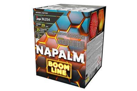 Wyrzutnia Napalm 25s Boom Line BL254  F3  6/1