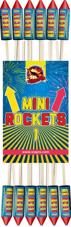 Mini-Raketen 18,5 mm CLE2602 F2 24/12