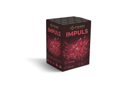 Impuls Farsta Fireworks – kompakte 16-Schuss-Feuerwerksbatterie 20 mm