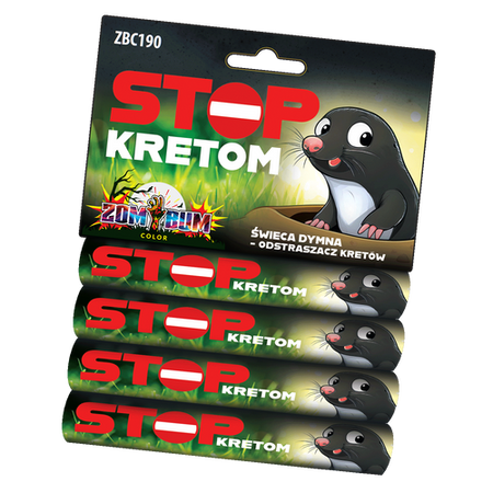 Stop Mole Smoke Candles ZBC190 T1 72/4