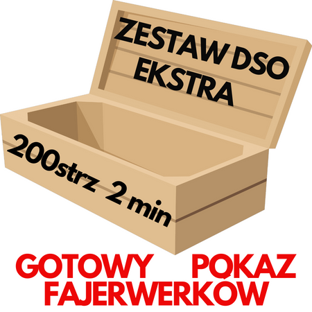  Pokaz "EKSTRA" Zestaw do samodzielnego odpalania DSO 200 strz 2 min 