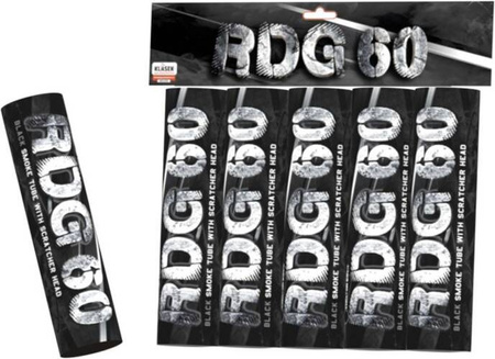 Smoke candle for scratch black RDG60CER(SH) T1 20/5