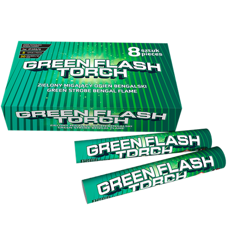 Flary Green Flash Torch JF103/G F1 12/8