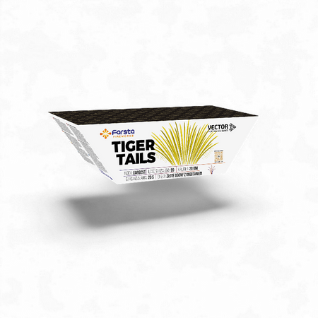 Tiger Tails Farsta - wyrzutnia 99 strzałów 25 mm | PiroHiT