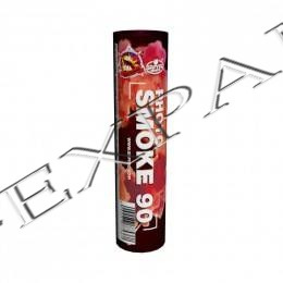 Smoke candle red CLE7038R P1 24/4