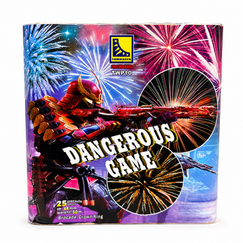 TWP10 Brocade Crown Tomaszek – powerful 48 mm firework battery with 25 shots