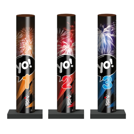 Yo Single Shot 44mm 3szt F3 Tropic
