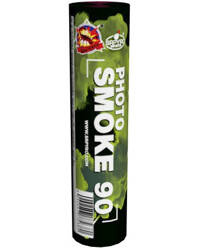 CLE7038G P1 24/4 green smoke candle