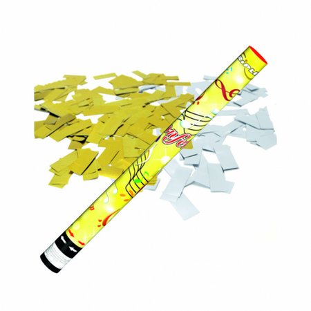 Konfetti 60cm zloto srebro Triplex TXK081