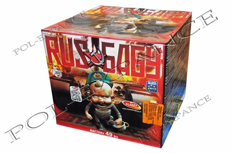 Feuerwerksbatterie Rusbaby C493RU 49 Schuss 30 mm F3 5907222643341 Klasek