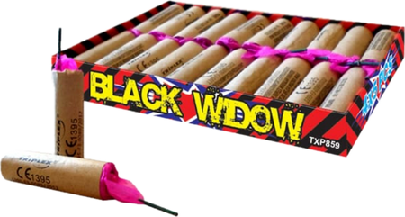 Black Widow TXP859 Firecracker 20pcs F3 Triplex