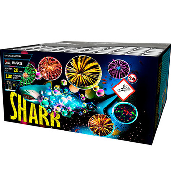 JW923 Wyrzutnia Fajerwerków SHARK - 100 Strzałów 20mm 2025
