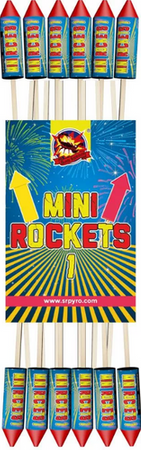 Mini Rockets 18,5mm  CLE2602  F2  24/12