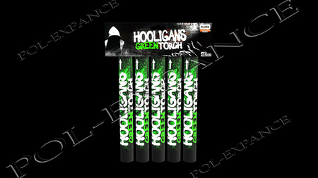 Grüne Hooligans Torch P40Z25 Match-Leuchtfackel