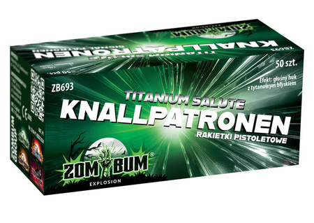 Knallpatronen Titanium Salute ZomBum ZB693  P1  27/50