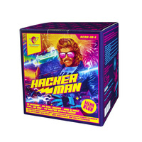 Hacker Man – wyrzutnia 19 strzałów 30 mm F2 Albert Feuerwerk AC30-19-1