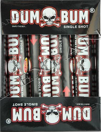 Dum Bum Single Shot 30mm 4szt Mozdzierz Klasek