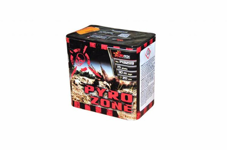 Batterij Pyro Zone 15s PXB2119 15shots 20mm F2 Piromax