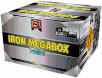 Compound vuurwerk Iron Megabox 100 Schoten 30 mm F2 CLE4546 SRPyro